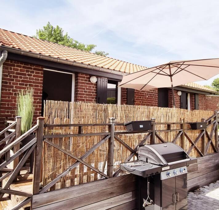 Studio Independant Avec Terrasse Vue Jardin Beauchamps  Exteriör bild