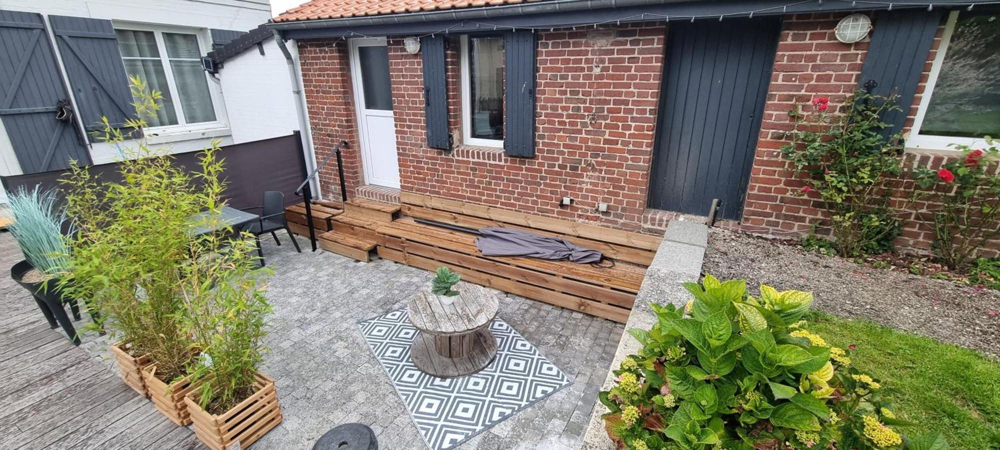Studio Independant Avec Terrasse Vue Jardin Beauchamps  Rum bild